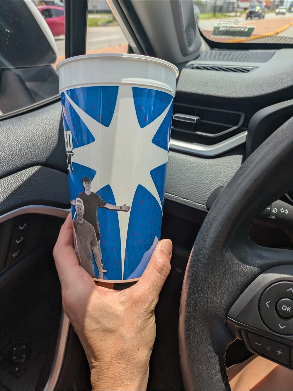 7 Brew Swag, Limited Edition Blue Neoprene Koozie With Cup - 2026